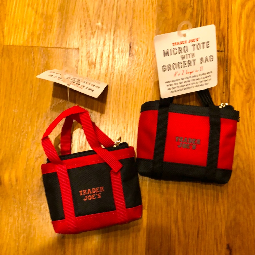 Trader Joe’s Micro Tote Grocery Bag: Set of 2